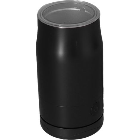 Mousseur à lait électrique automatique en acier inoxydable, mixeur et mousseur à lait pour la cuisine domestique, UE 220-240 V, noir (1/5)
