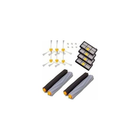 Choyclit – Lot de 14 brosses de remplacement pour aspirateurs iRobot Roomba 800 860 870 880 890 900 960 980 – Accessoires haute résistance (1/5)