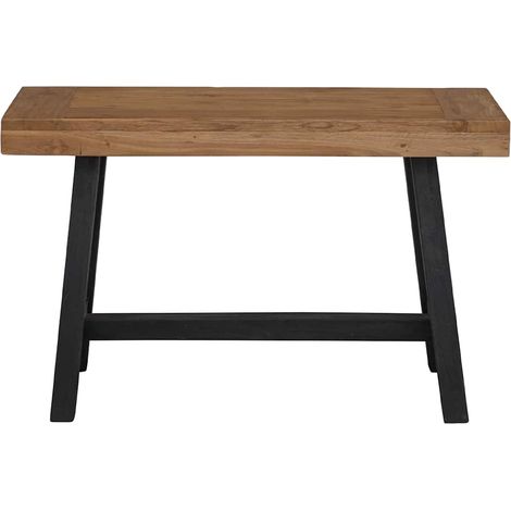 Banc 110 cm Bois massif de teck (1/5)
