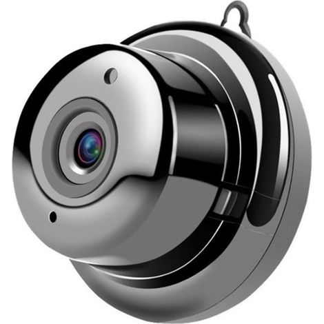 Cámara de vigilancia WiFi HD 1080P, visión nocturna infrarroja, detección de movimiento, audio bidireccional, giro e inclinación. (1/5)