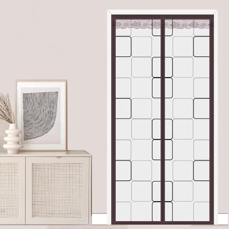 Grille Magnétique Rideau de Porte Isolant Thermique, Anti Froid Entrée (1/5)
