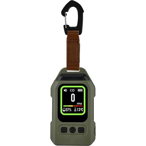 Detector portátil de monóxido de carbono 3 en 1 con batería de 300 horas de duración, linterna de emergencia para camping y viajes. (1/3)