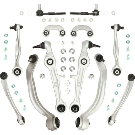 Ensemble complet de triangles de suspension avant pour Audi A4 B6 (8H7), B7 (8EC, 8HE, 8ED) (1/5)
