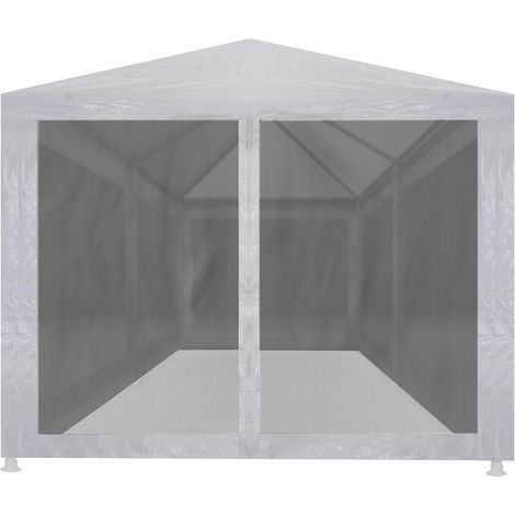 vidaXL Carpa de celebraciones con 6 paredes de malla 6x3 m (1/2)