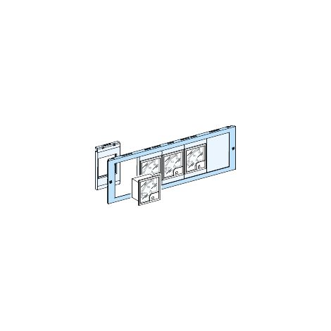 PrismaSeT G Active - Plastron découpé 3M - L600 - pour 5 appareils 72x72 - 96x96 - LVS03904