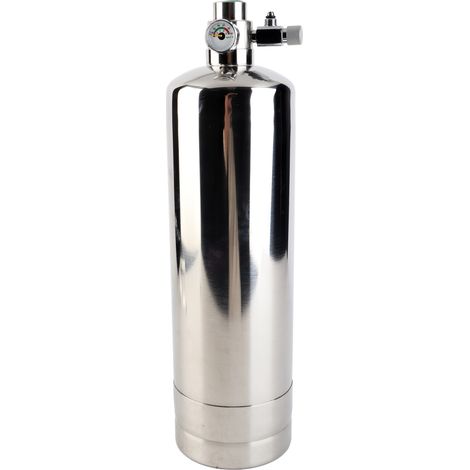 Kits de générateurs de CO2 pour aquarium, comprenant un générateur de CO2 en acier inoxydable et un réacteur à dioxyde de carbone pour aquariums à plantes. (1/3)