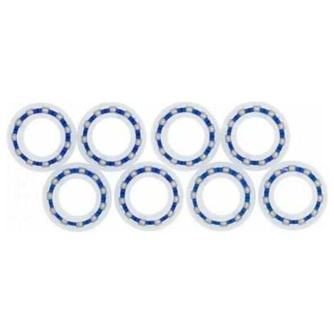 Set of 8 adaptable ball bearings for wheel of - Polaris 280 180 C60 C-60 C-60 Pool Cleaning Robot - Dolaso (1/4)
