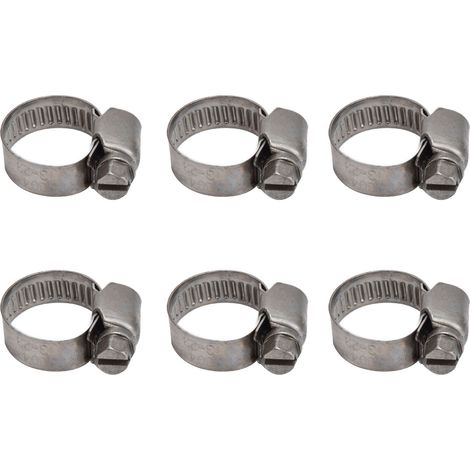 30 colliers de serrage réglables de style allemand en acier inoxydable 304 pour conduites de carburant, 13-23 pouces (1/5)