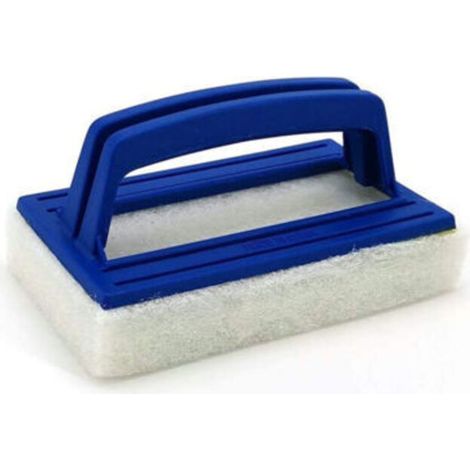 2pcs Brosse Éponge Ligne d'eau, Brosse De Nettoyage De Piscine Brosse De Piscine en Plastique Brosse Ligne d’Eau Piscine pour Nettoyer Piscine Spa Baignoires Murs (14.5 8.4cm)