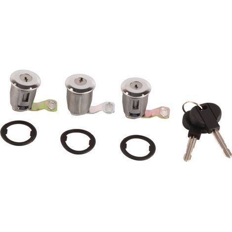 252522 Jeu de barillets de serrure de porte de voiture avec clés pour Peugeot Partner Citroen Berlingo Xsara (1) (1/4)