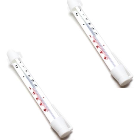 TERMOMETRO ANALOGICO FRIGORIFRO FREEZER UNIVERSALE -+50°C/-40°C - pz 2 RF 102 (1/2)