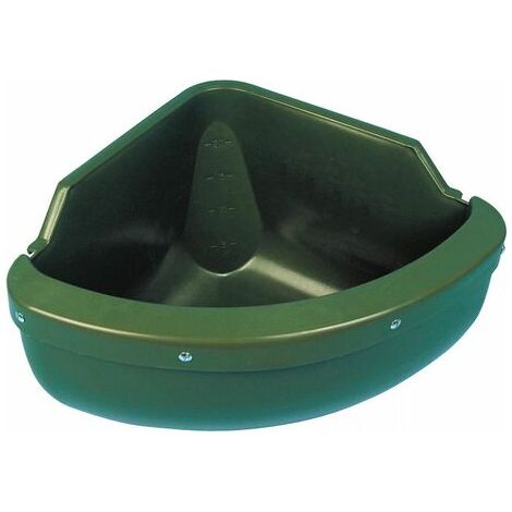 KERBL Comedero Modelo para Esquinas, Completo, Protección Anti (1/2)