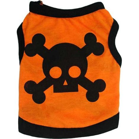 Costumi di Halloween per cani, costumi da scheletro per cani, costumi per gatti, costumi di Halloween per animali domestici adatti a cani e gatti di piccola taglia, costumi di Halloween (1/4)