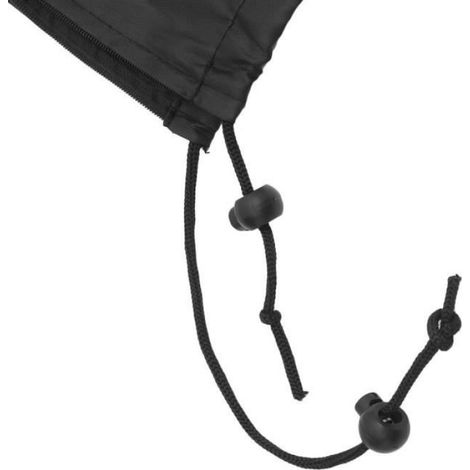 Housse de Protection - Parasol - 265 cm - Imperméable Anti-Poussière - Noir - 1 Pièce (1/4)