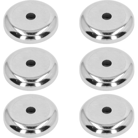 10 Aimants Néodyme Argent Nickelé 10x3mm Fraisé Fraisé Inox Acier Inoxydable Disque Aimant Permanent Puissant (1/5)
