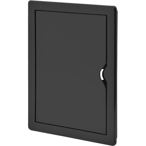 Revisionsklappe ID-15/20 - 165x215 mm - Schwarz - Hochwertiges ABS - Flexibel und ästhetisch