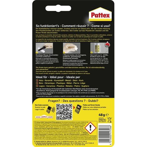 Pattex Repair Express pasta adhesiva moldeable 48g