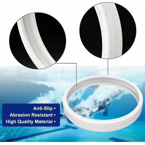 Polaris 280 Pneus de Rechange de Piscine, 3 pièces Adaptables Gomme Tendre pour Robot Polaris 180, 280, 360,380, C10, C-10 (1/3)