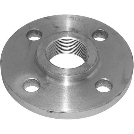 Gewindeflansch DN65 PN6 verzinkt Flansch mit Innengewinde 2 1/2 nach DIN2565 THTH010137