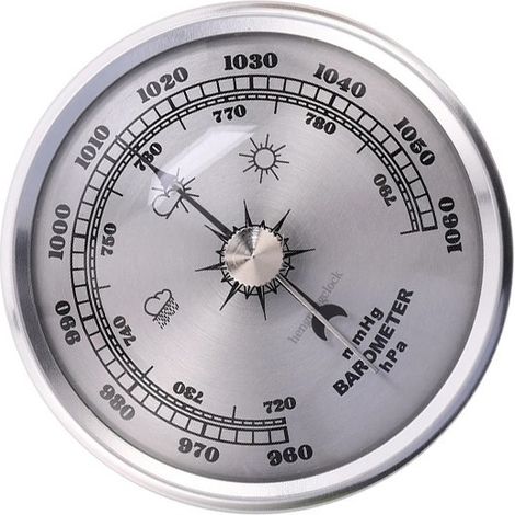 Baromètre Analogique 70mm - Instrument de Station Météo Précis pour la Maison (1/3)