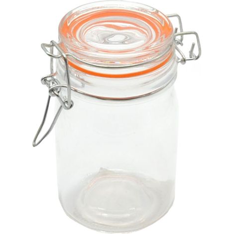 Einmachglas mit Bügelverschluss - 250ml - Marmelade Einmach Bügel Vorrats Glas