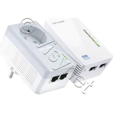 Tp-link - 2-port powerline wifi extender kit 1x tl-wpa4220 1x (1/3)