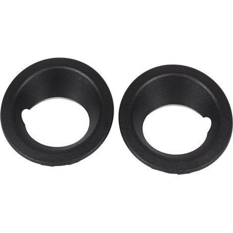Couvercle d'anneau de phare antibrouillard pour pare-choc avant, 2 pièces, noir 51113400912, remplacement pour X3 E83 2004 – 2006