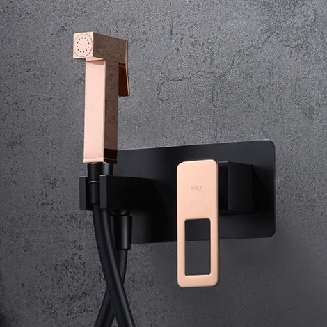 IMEX - grifo monomando bidé rosa negro (1/5)