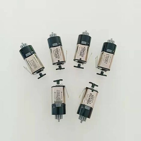 6Pcs Moteur Moteur Mini M10 de précision, réducteur de Vitesse Lente électrique DC 2.5V-5V 3V 3,7V, Moteur planétaire Micro 10 mm