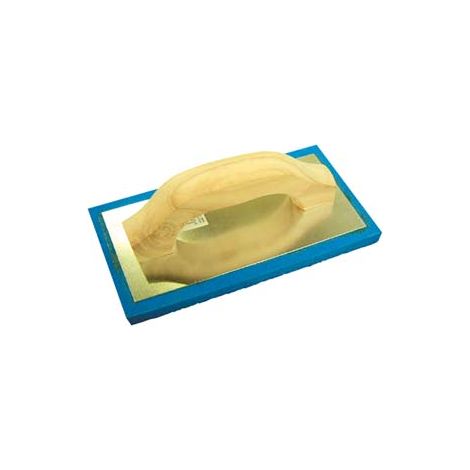 FRATTONE IN SPUGNA BLU MANICO LEGNO- - cm.21,5x13,5 - 2 pezzi ALTE