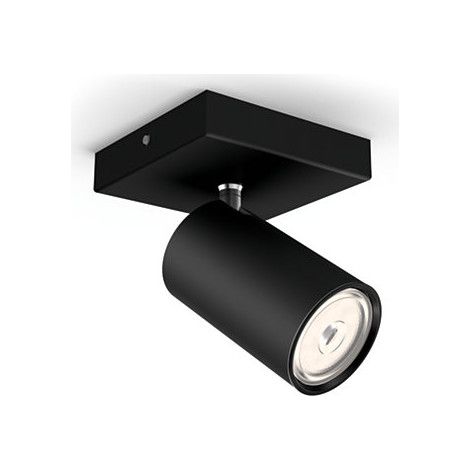 Philips Kosipo Foco de interior negro orientable 5.5 W (1/3)