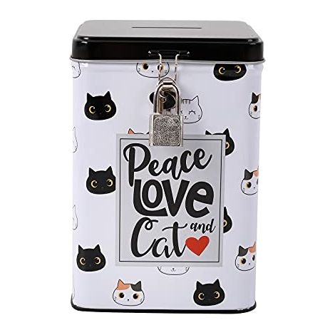 SALVADANAIO LUCCHETTO CAT I-TOTAL XL2031
