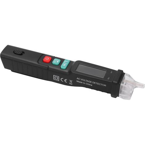 Testeur de tension sans contact 12-1000V, détecteur de courant à écran HD, sensibilité élevée, arrêt automatique, style stylo (1/5)