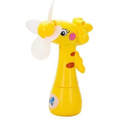 Mini ventilateur avec brumisateur d'eau, à commande manuelle, pour enfants. Ventilateur rafraîchissant avec brumisateur. (1/5)