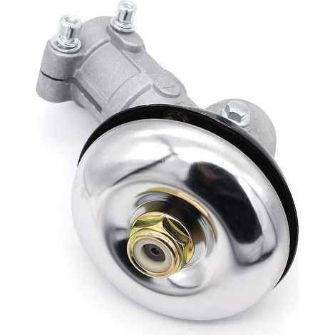 Renvoi d'angle Debroussailleuse 26mm, Tête d'engrenage Debroussailleuse Universelle Boîte de Vitesse de Tondeuse à Gazon pour Coupe Herbe/Tronconneuse,26mm, Rond de 9 Dents, 1Pcs (1/5)