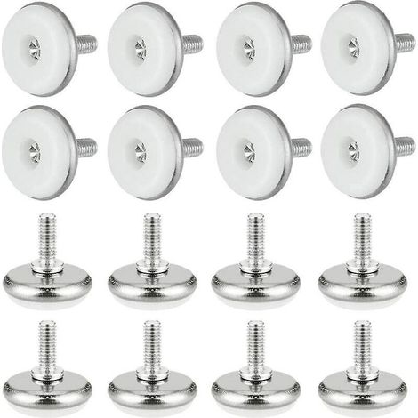 30 Pcs Pied Pour Meuble Reglable M6x15mm Pieds Vrin Rglable Niveleurs Pour Chaise Table Armoire