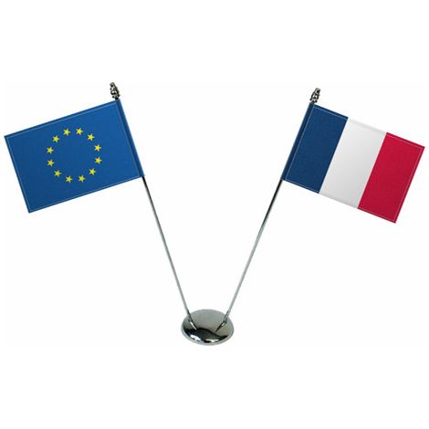 LOT DE 2 DRAPEAUX DE TABLE PRESTIGE (WFFPRESTIGE)