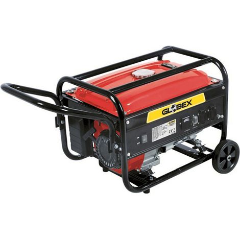 Gruppo elettrogeno/Generatore di corrente 2800W - 220V con ruote Globex - GX 3000GE