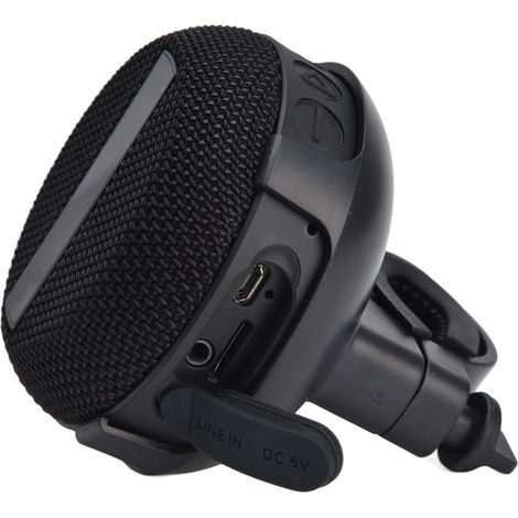 Haut-parleur Bluetooth 5.0 pour vélo, étanche IPX7, batterie intégrée, écran d'affichage, portable pour cyclisme (1/5)