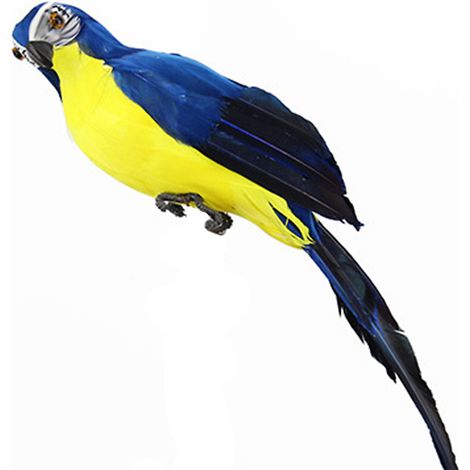 Oiseau Artificiel Simulation Foam Oiseaux [25 cm, Plume + Mousse, Unique, Décor Naturel, Cadeau] (1/5)