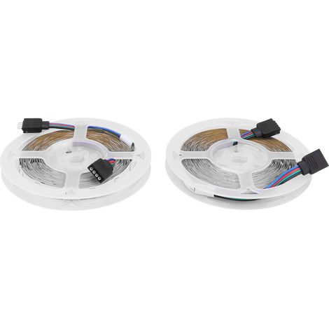 Bandes LED 60LED 10m DC12V Ruban Lumineux RGB avec Télécommande 44 Touches Déco Intérieur Maison (1/5)