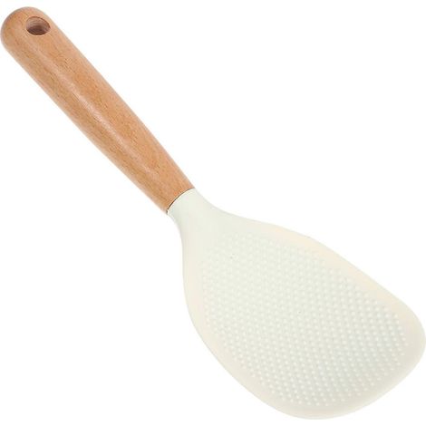 Cuillère à riz, spatule à riz antiadhésive, pelle à riz, ustensile de cuisine, cuillère de service (1/5)