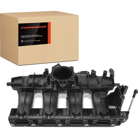 Colector de admisión, PA 6 GF 30, apto para compartimento del motor, compatible con Audi A4 A5 A6 Q5, incluye juntas, OEM 06H133201AA 06H133201AF 06H133201AN 06H133201AT (1/5)