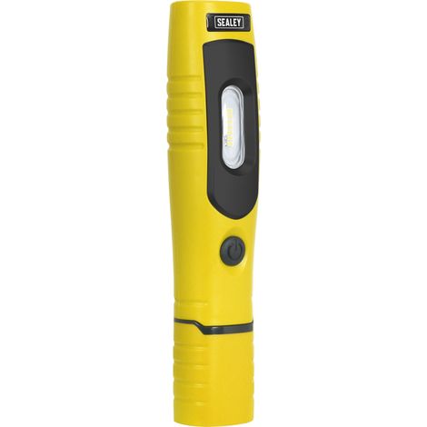Sealey Rechargeable 360� Inspection Light 4W & 3W SMD LED - Yellow LED3602Y