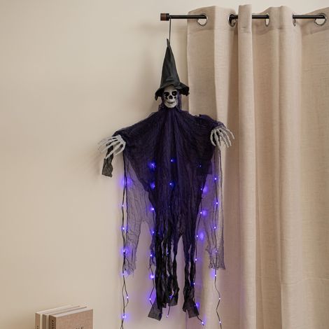 1.2m Motion Activated Light up Halloween Hanging Wailing Ghoul with LEDs (1/5)