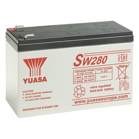 Batterie plomb étanche SW280 Yuasa Yucel 12v 7.5ah
