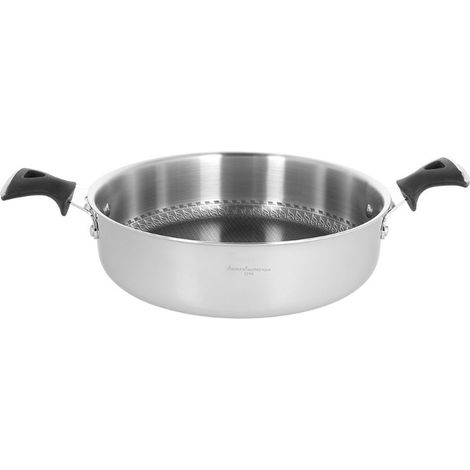 Tognana Tegame 2 Manici D 32 Cm Linea Luxury Design Acciaio Inox (1/3)