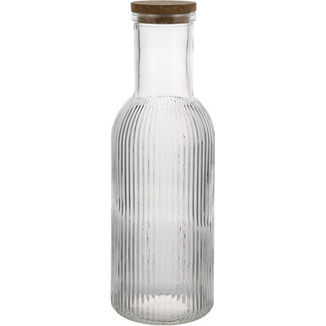 Carafe en verre avec bouchon Versare 1L