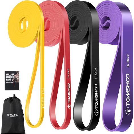 Bandes de résistance 5XS - en Latex - Doux pour la Peau - pour Crossfit, Stretching et Powerlifting (1/5)