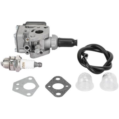 Kit de Carburador con Juntas, Buje y Chispa para Cortacésped y Desbrozadora KBH48A (1/2)
